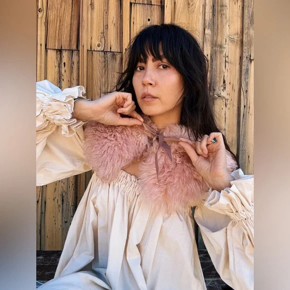 Ida + Moon Lavender Quartz Collar BNWT Full size Sold Out - Picture 3 of 8